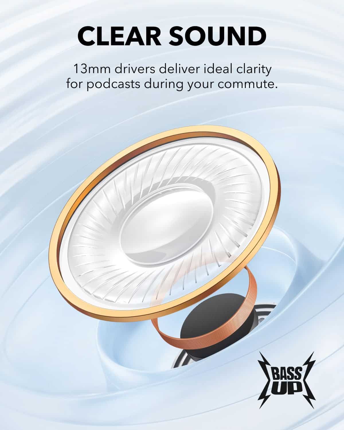 Soundcore K20i by Anker, Audífonos Seminalámbricos - Imagen 4