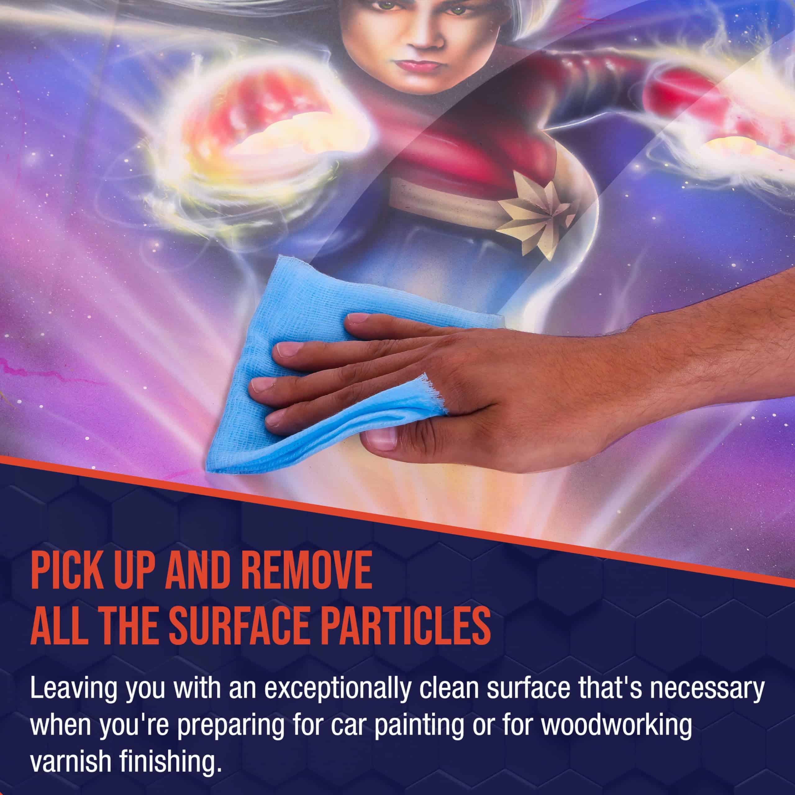 TCP Global - Paños Adhesivos Superiores Pura Azul - Paños - Imagen 7