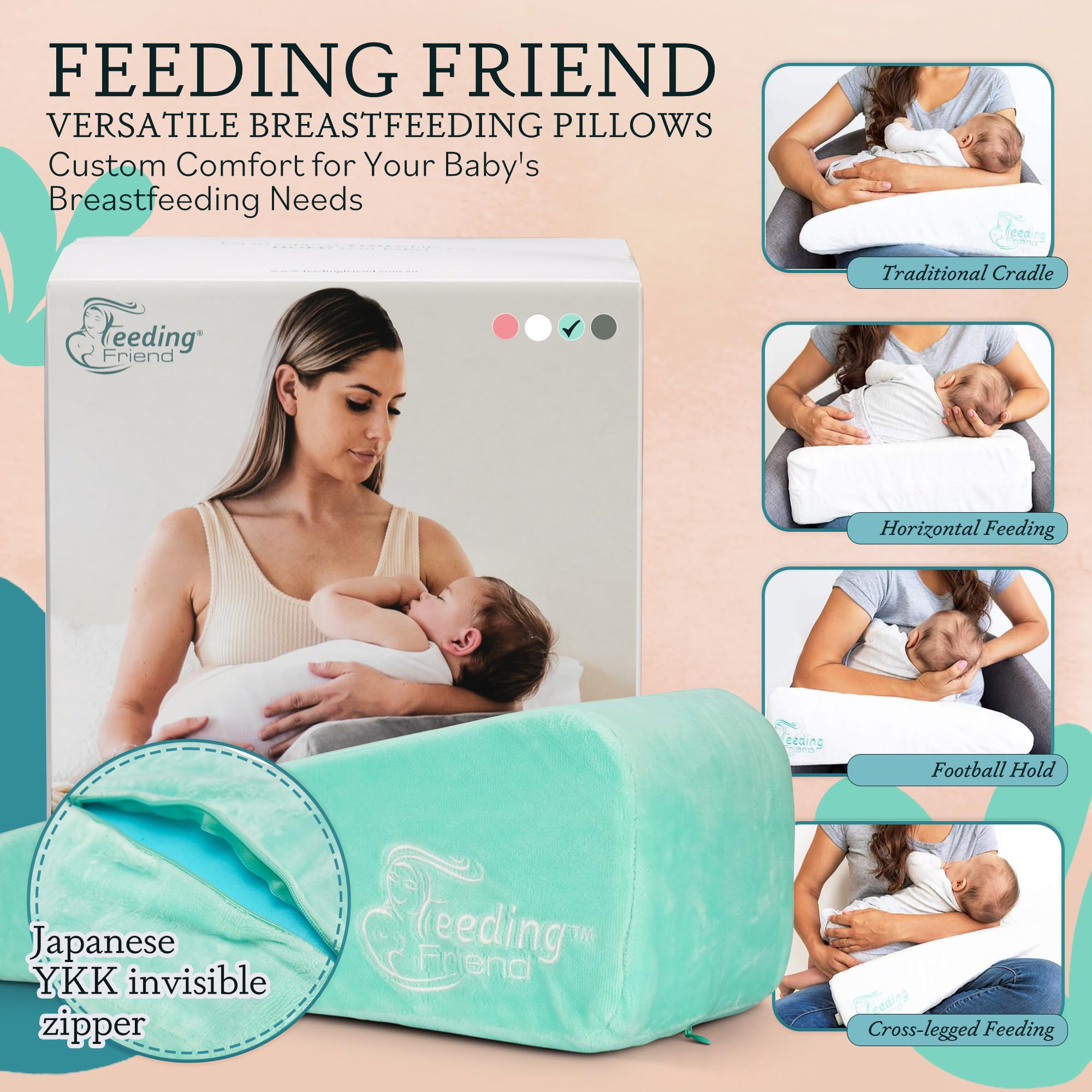 Cojín de Lactancia - Almohada de Lactancia para Amamantar y - Imagen 5