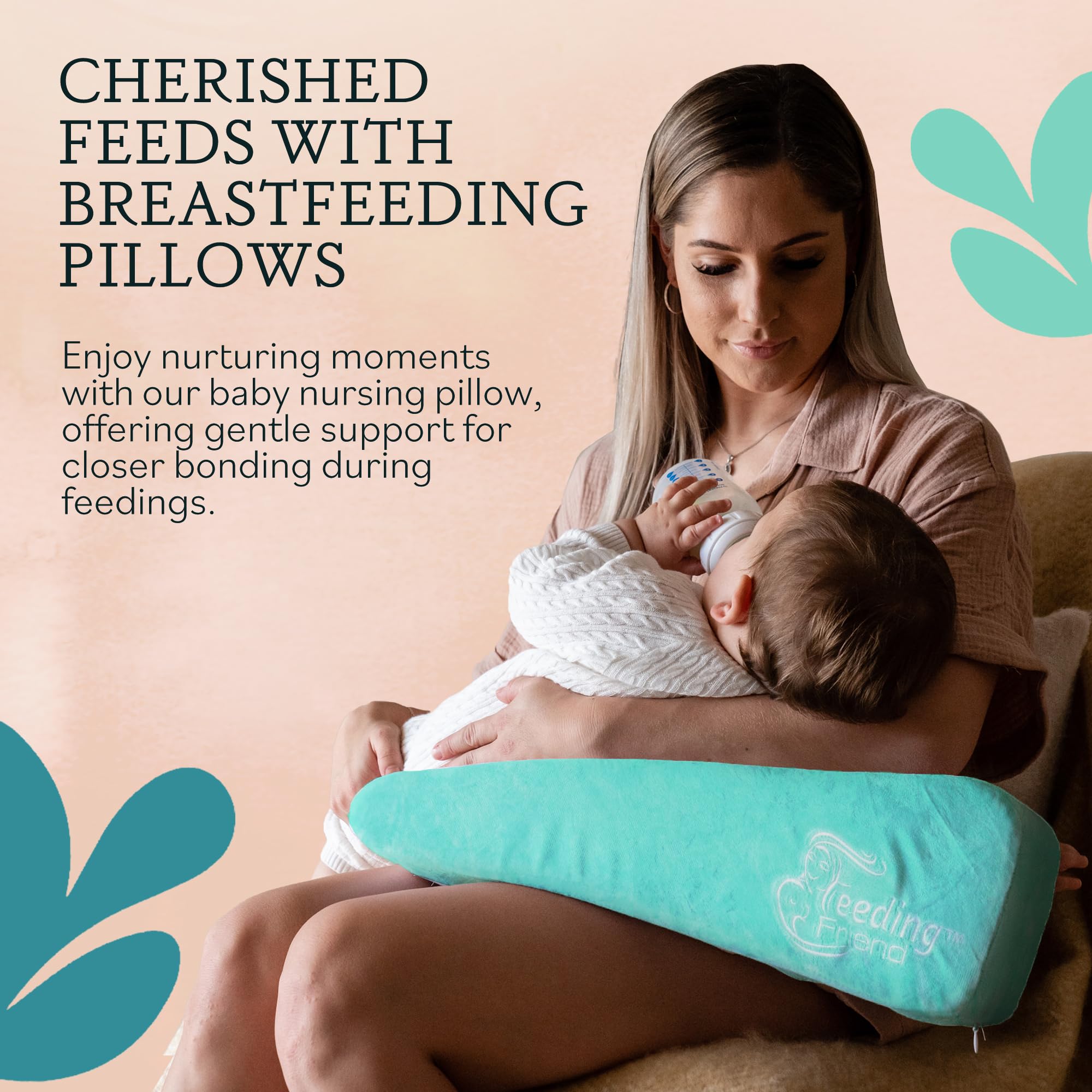 Cojín de Lactancia - Almohada de Lactancia para Amamantar y - Imagen 7