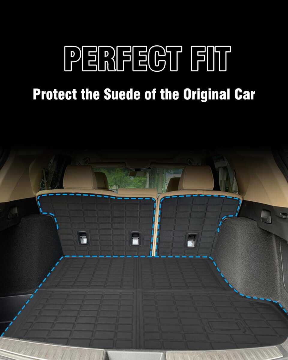 ZQULOYO Protector de Asiento Trasero y Alfombrilla de Carga - Imagen 4