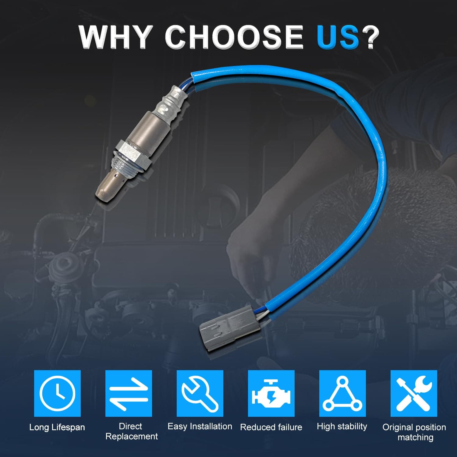 1Pcs 234-9036 Sensor de Oxígeno Arriba Relación Aire - Imagen 8