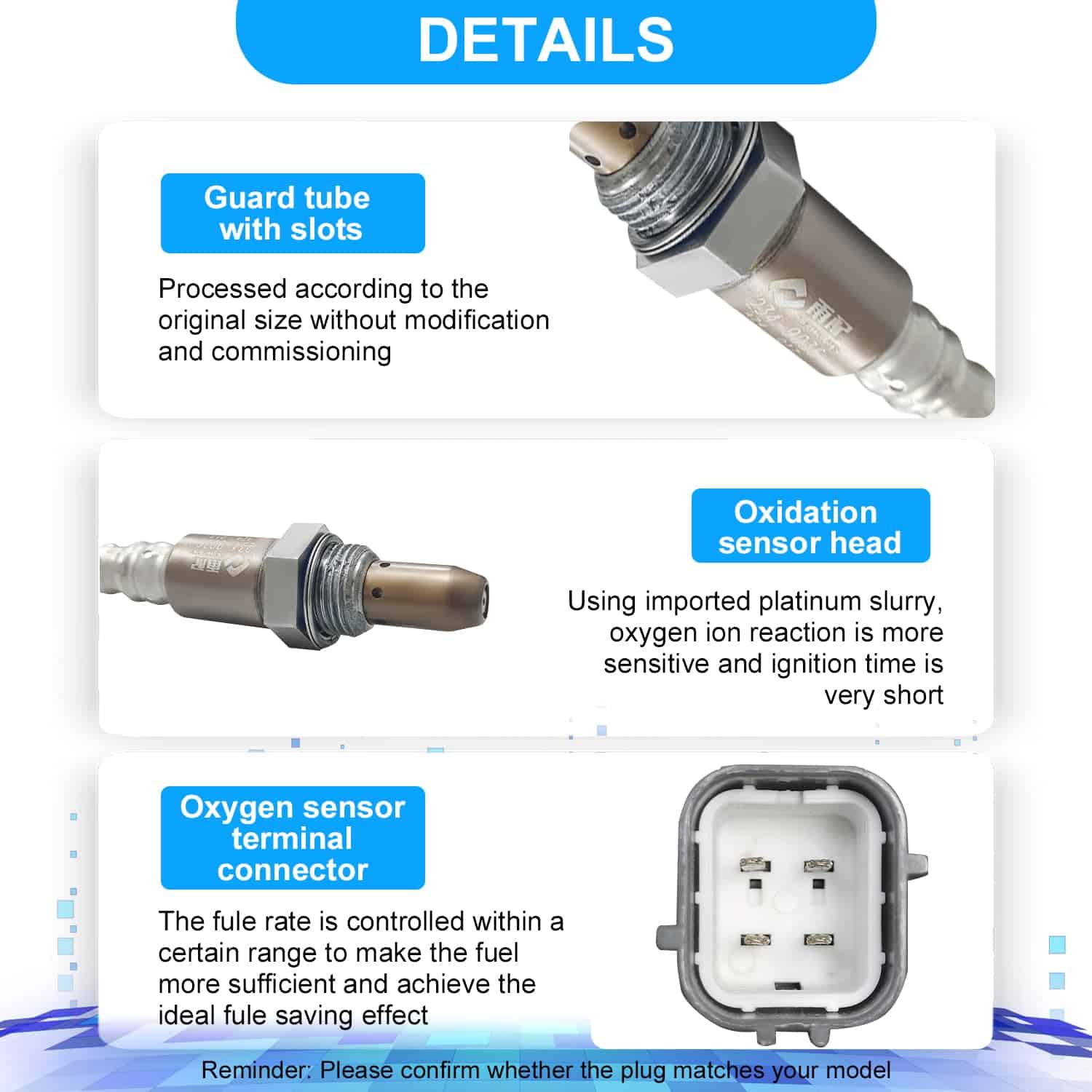 1Pcs 234-9036 Sensor de Oxígeno Arriba Relación Aire - Imagen 5