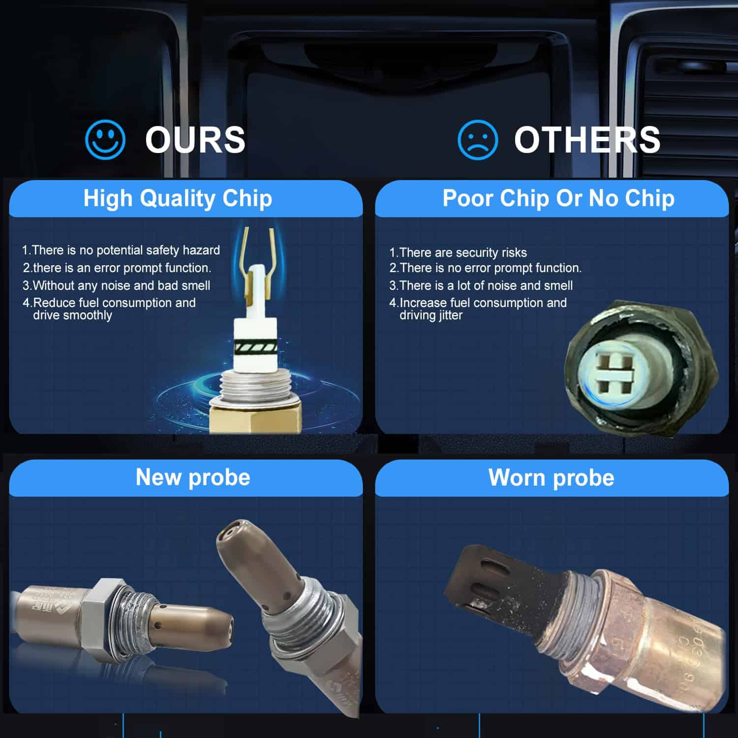 1Pcs 234-9036 Sensor de Oxígeno Arriba Relación Aire - Imagen 3