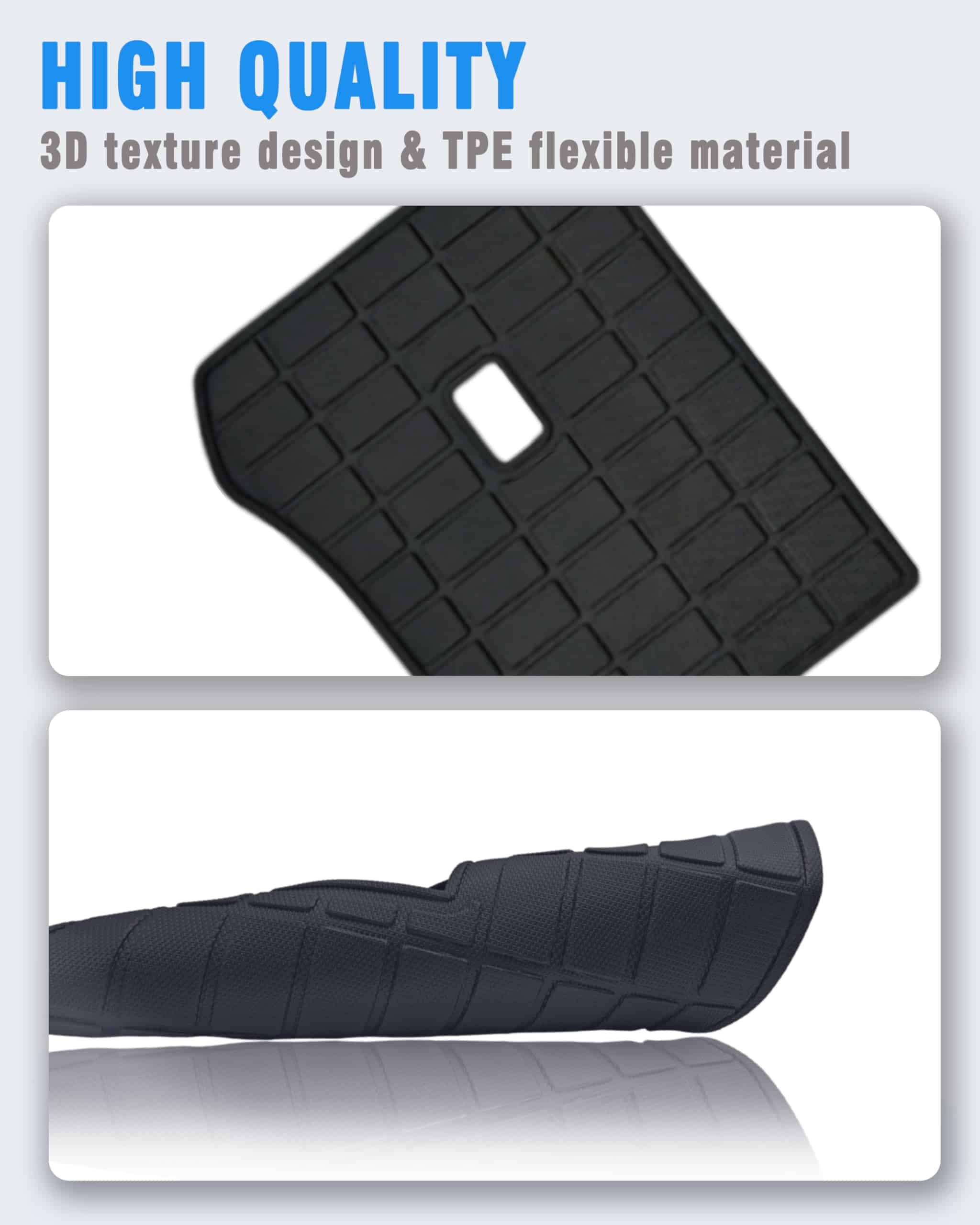 ZQULOYO Forros de carga y tapete para respaldo para - Imagen 5
