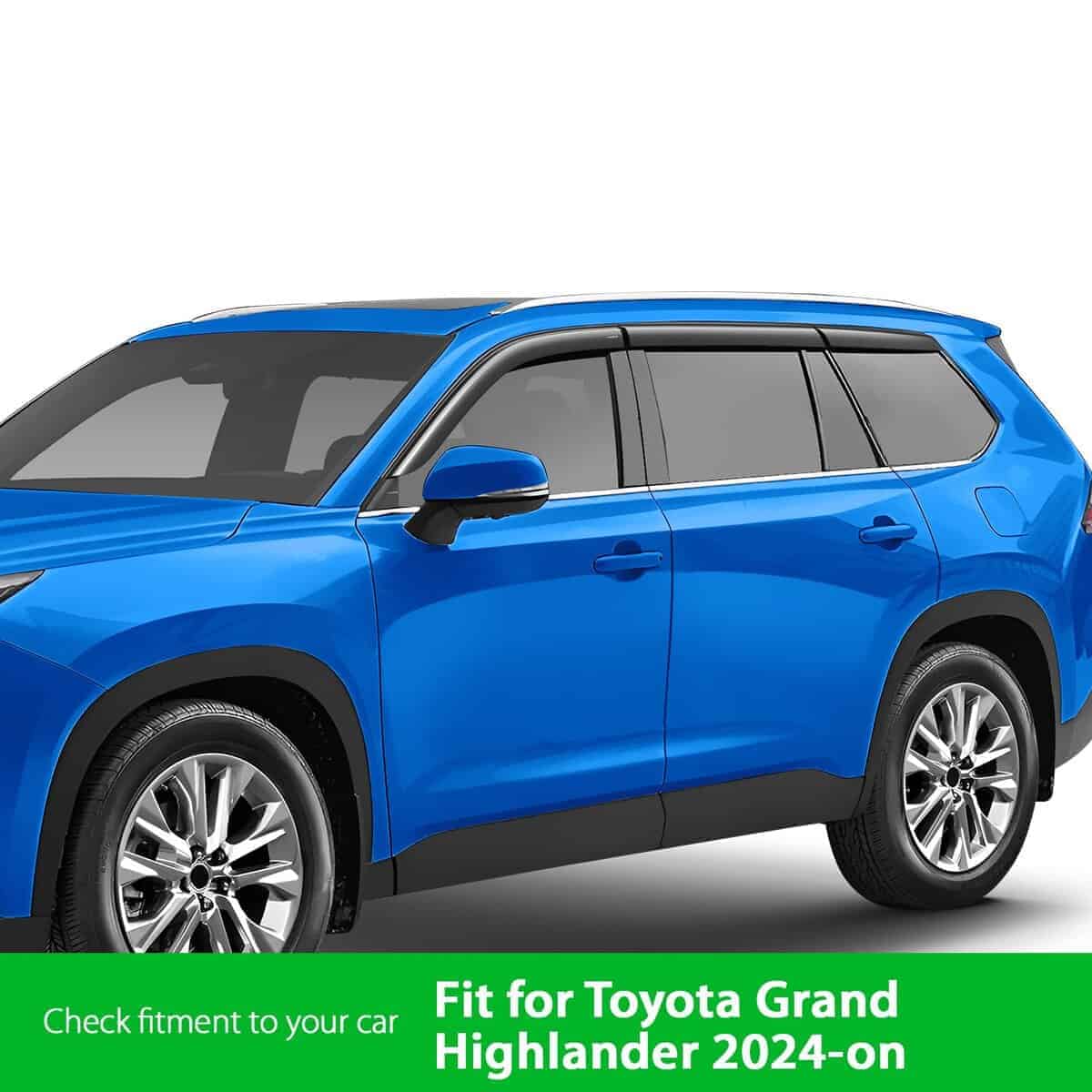 Deflectores de ventanas irrompibles Goodyear -Humo Premium - Imagen 4