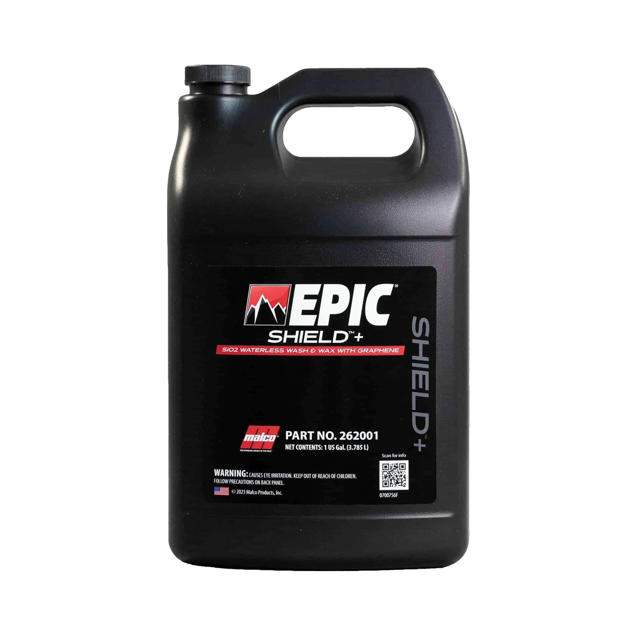 Malco EPIC Shield+ (1 Gal) - SiO2 Waterless Car Wash & Wax