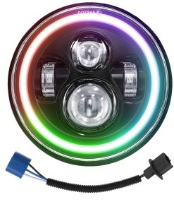 Faros LED de 7 pulgadas para Motocicleta Harley Davidson