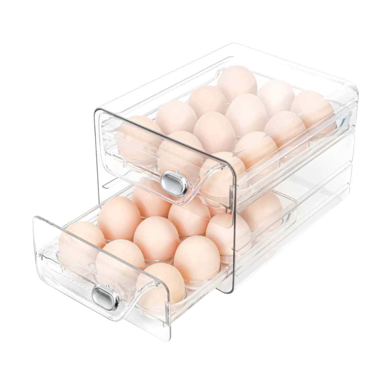 Organizador de huevos Obsoorth para refrigerador 24, 2