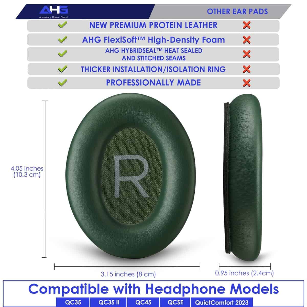 AHG Accessory House Global Kit de Almohadilla de Auricular - Imagen 7