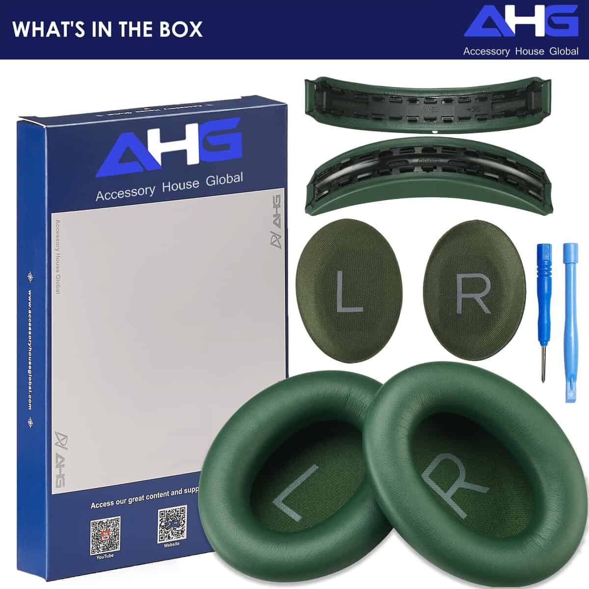 AHG Accessory House Global Kit de Almohadilla de Auricular - Imagen 10