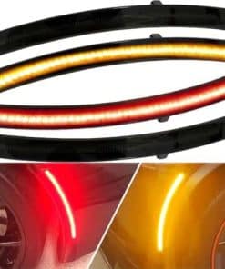 Luces de marcador lateral LED Gorromp con lente ahumado