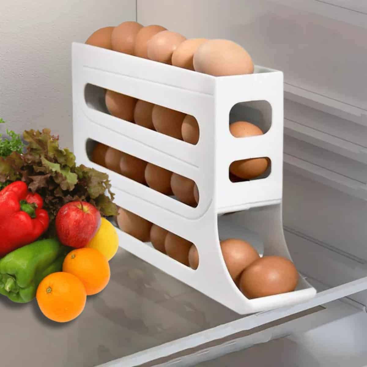 Organizador de Huevos Automático para Refrigerador MAYLESS, - Imagen 5