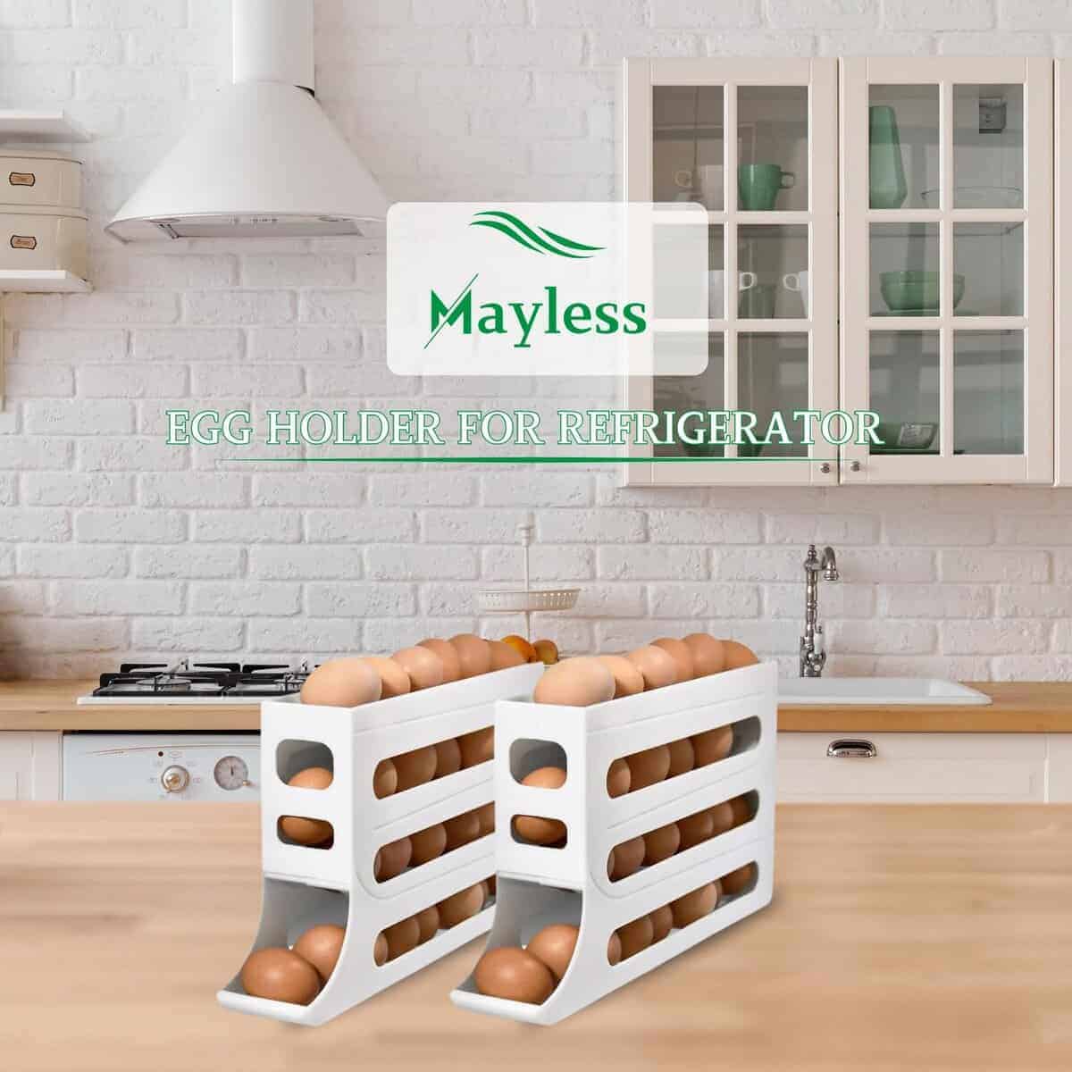 Organizador de Huevos Automático para Refrigerador MAYLESS, - Imagen 7