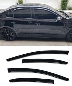 Deflector de ventanilla lateral impermeable y resistente a