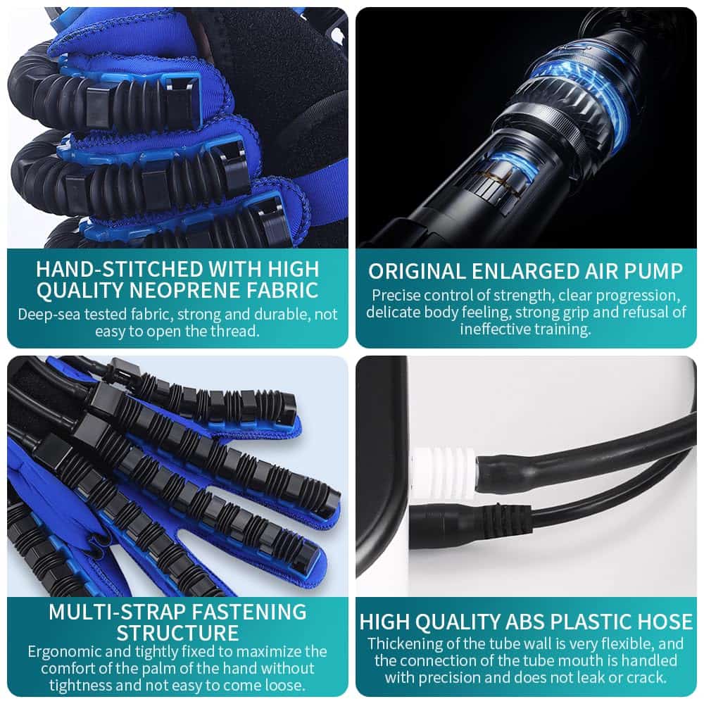 BAUSATZ Guantes de robot de rehabilitación actualizados, - Imagen 7