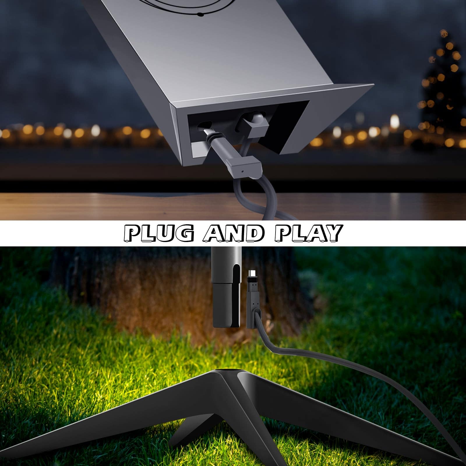 Cable de extensión SPIDERCAMP 75FT Starlink - Kit de - Imagen 3