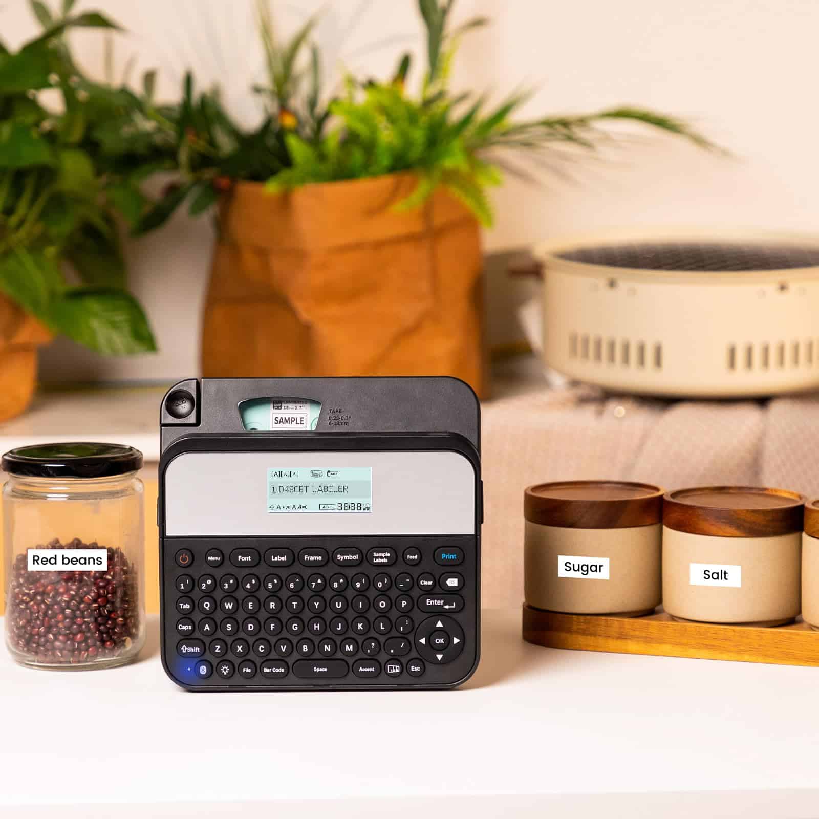 Máquina Etiquetadora EazeID con Cinta, D480BT Bluetooth - Imagen 10