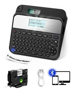 Máquina Etiquetadora EazeID con Cinta, D480BT Bluetooth