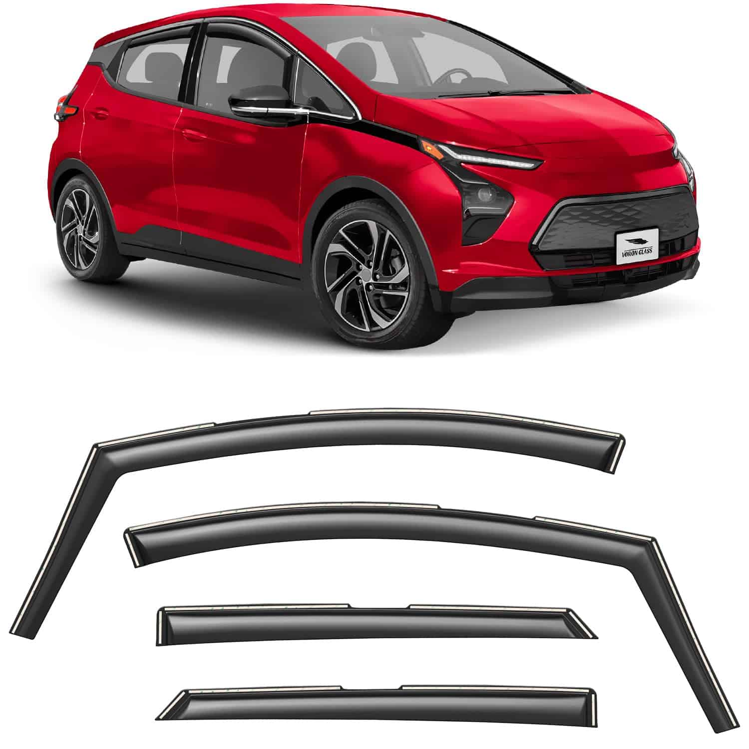 Guardias de Lluvia Extra Duraderas Voron -Negro