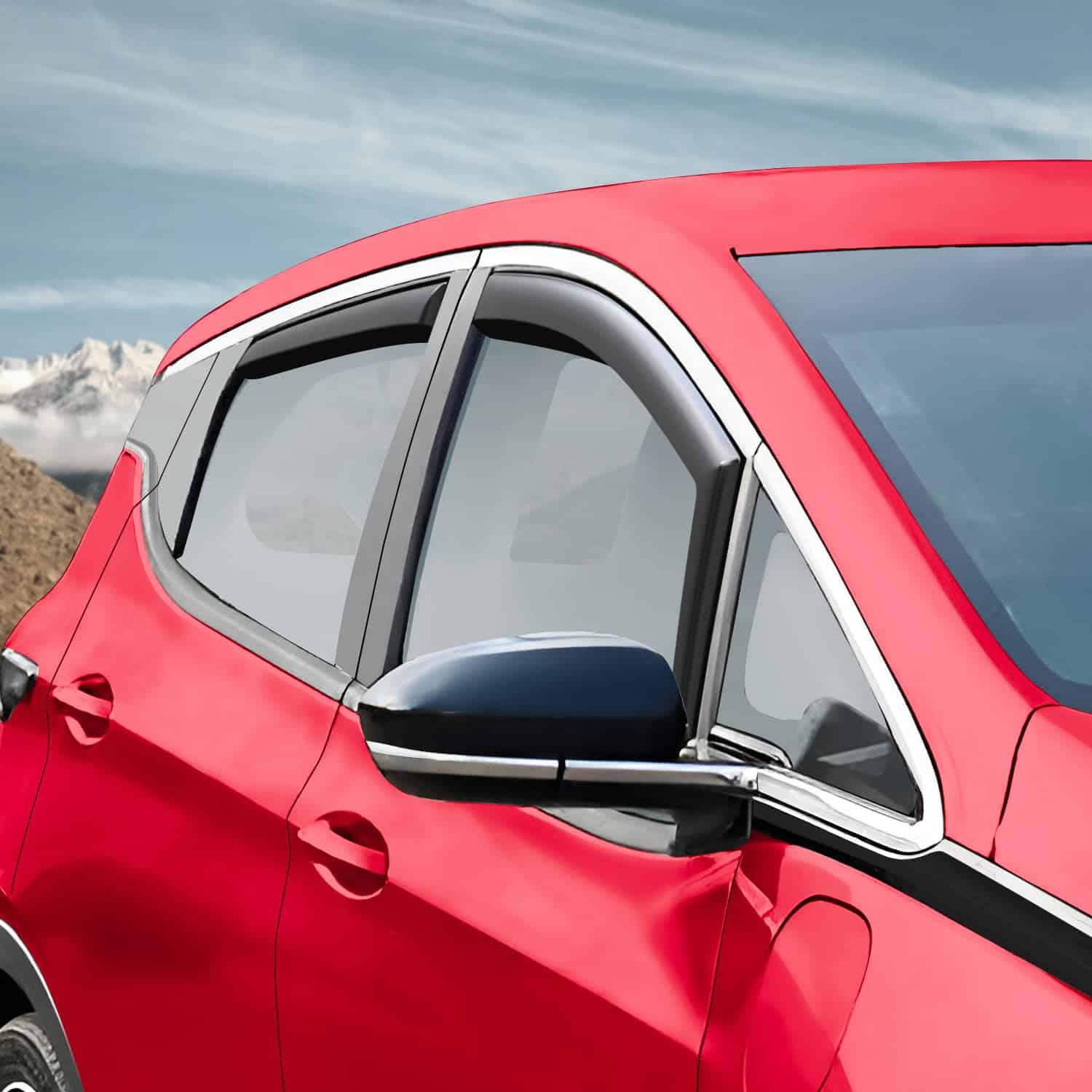 Guardias de Lluvia Extra Duraderas Voron -Negro - Imagen 3