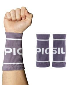 PICSIL Muñequeras de Algodón, Bandas absorbentes y