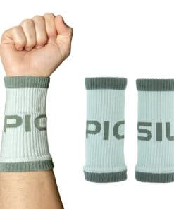 PICSIL Banda para Muñeca de Algodón, Absorbente y Elástica,