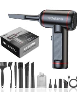 Delawa 3en1 Soplador de Aire Comprimido para PC, Alta