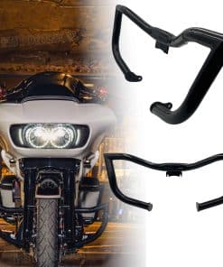 Protector de motor estilo Chopped para Harley Road Glide