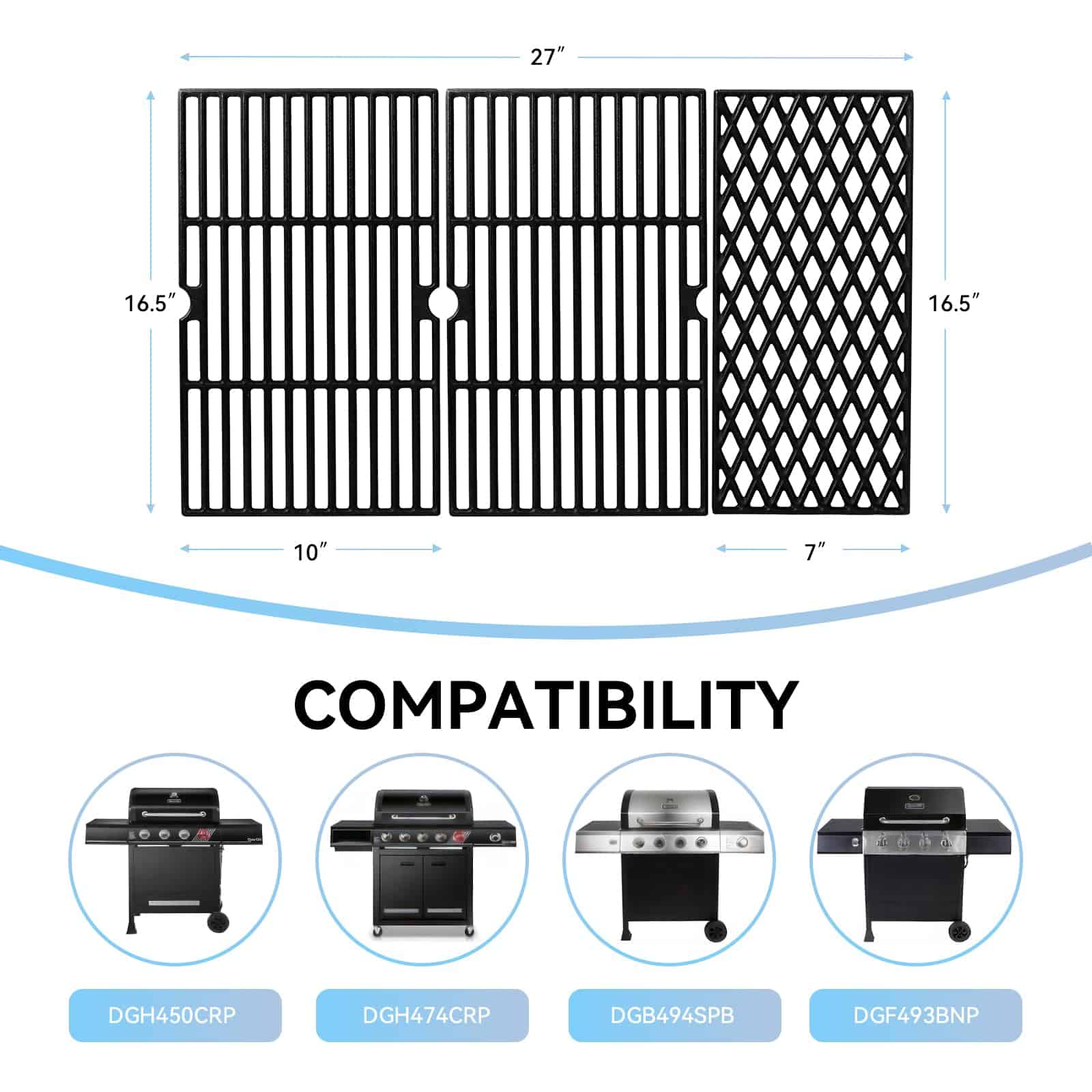 Parrillas de Cocina FORYEYC 70-01-911 para Dynaglo - Imagen 3