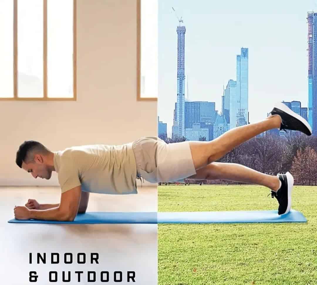 Tapete de Yoga MAWZEH con Correa de Transporte (AZUL) - Imagen 6