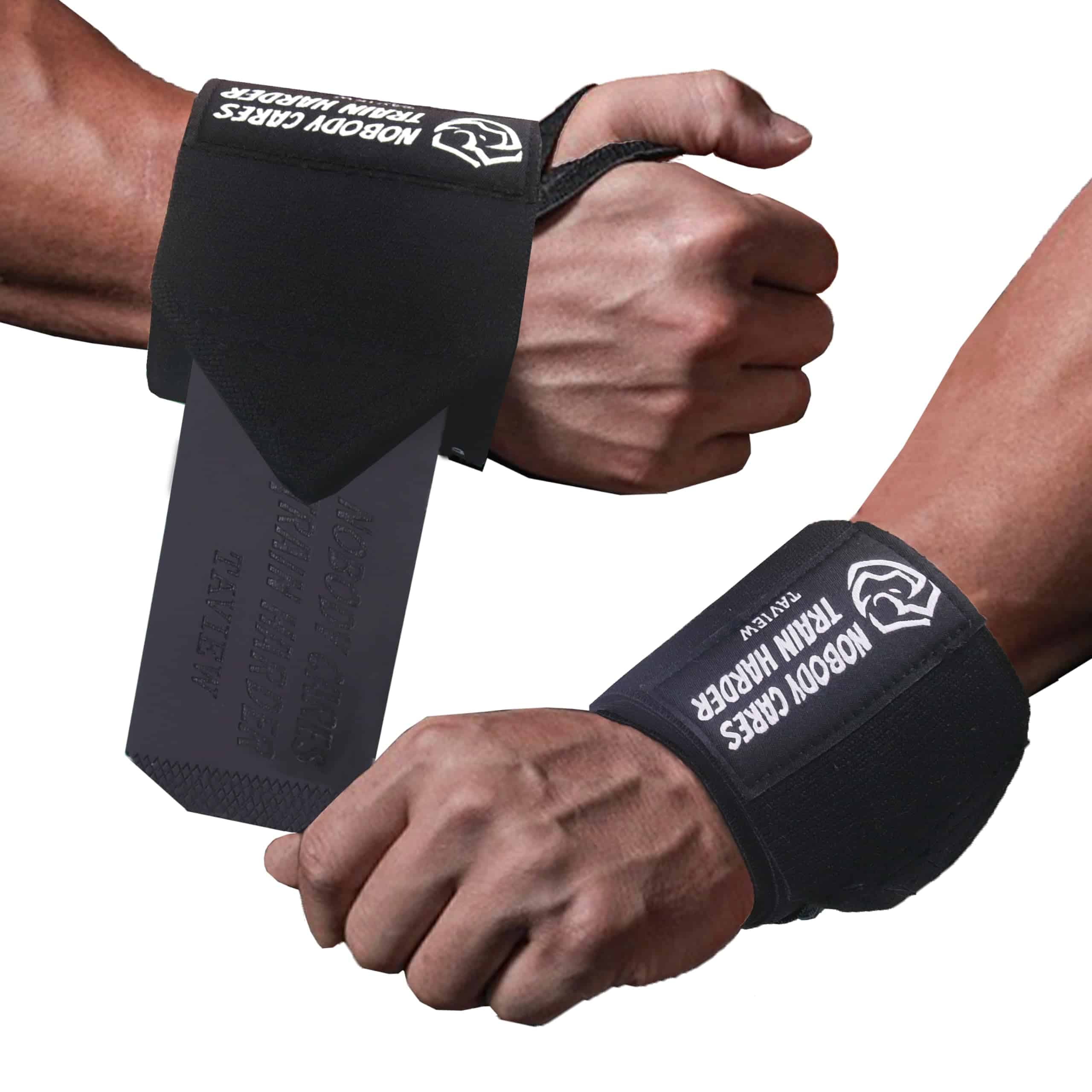 Wrist Wraps Weightlifting con Heavy Duty Thumb Loop,