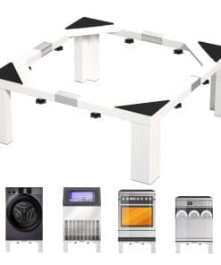 Peana de Lavandería de Tamaño Completo de Acero Resistente