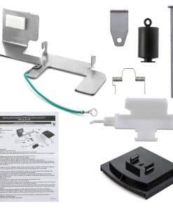 DETYI 8201756 W10823377 Kit de Puerta de Dispensador de