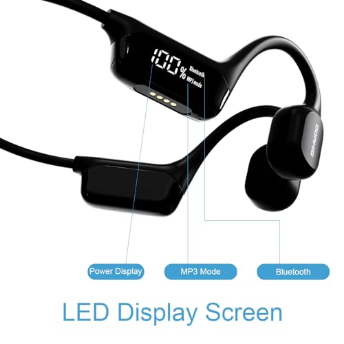 Audífonos para natación DHBY Bone Conduction Open Ear con - Imagen 4