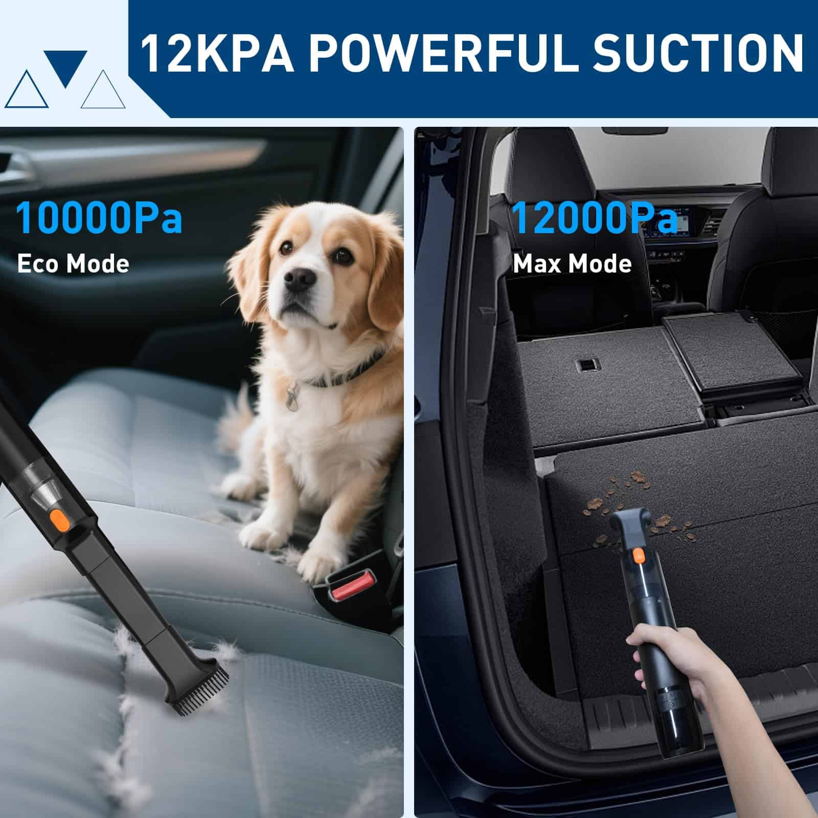 Aspiradora de Coche Inalámbrica e Inflador de Neumáticos - Imagen 5