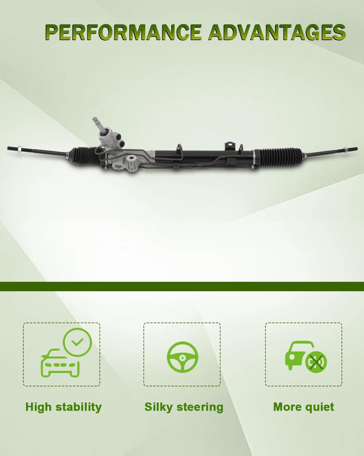 Conjunto de dirección de cremallera y piñón de dirección - Imagen 7