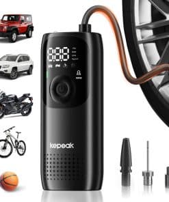 Inflador de neumáticos Compresor de aire -Negro