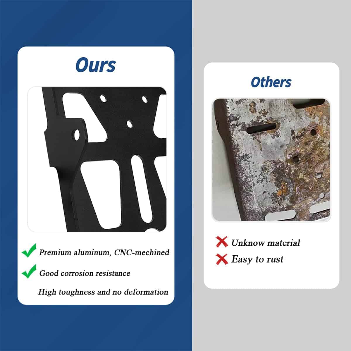 EKSED Motorcycle Rear Rack para CRF300L / CRF300L Rally - Imagen 4