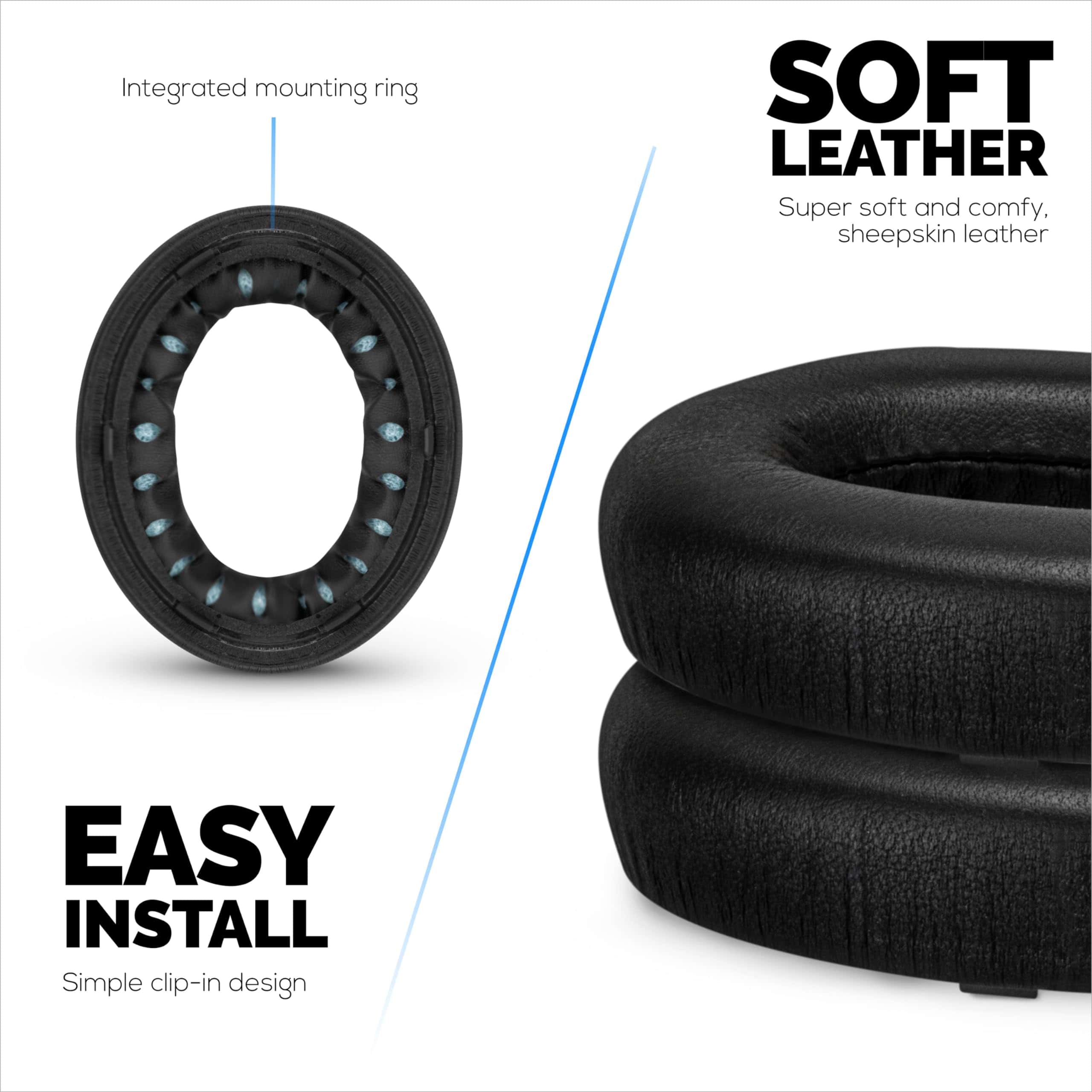 Almohadillas de Piel de Oveja para Auriculares Bose NC700, - Imagen 5