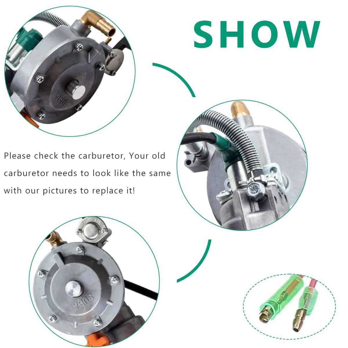 Kit de Conversión de Carburador Dual de Combustible LPG CNG - Imagen 7