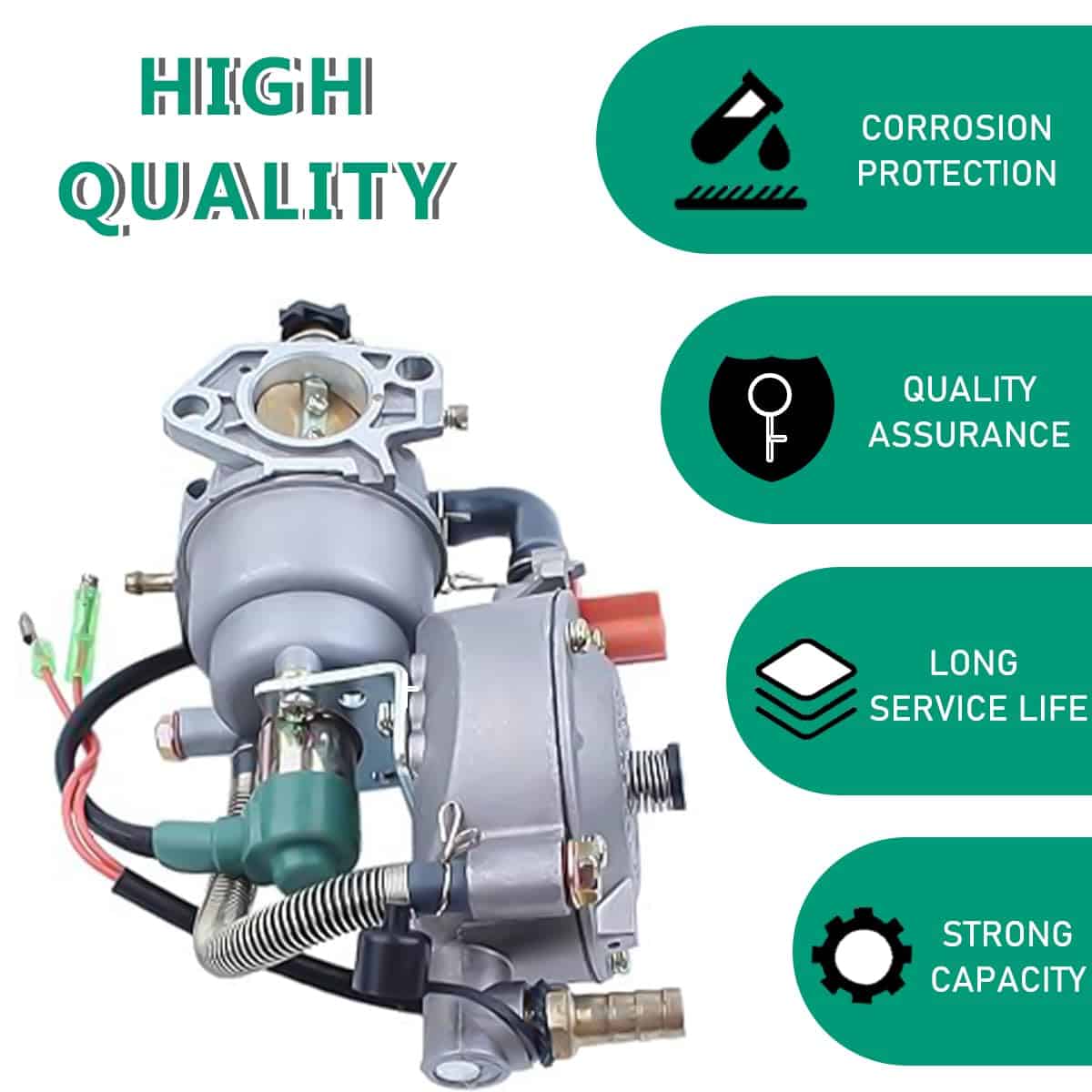 Kit de Conversión de Carburador Dual de Combustible LPG CNG - Imagen 6
