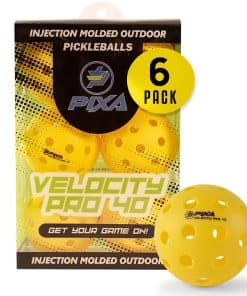 Bolas de pickleball PIXA Velocity Pro 40 moldeadas por