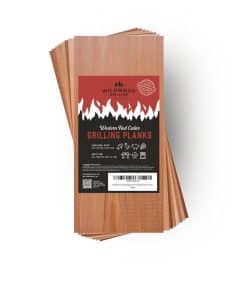 Tablas de cedro para parrilla Wildwood Grilling Signature -