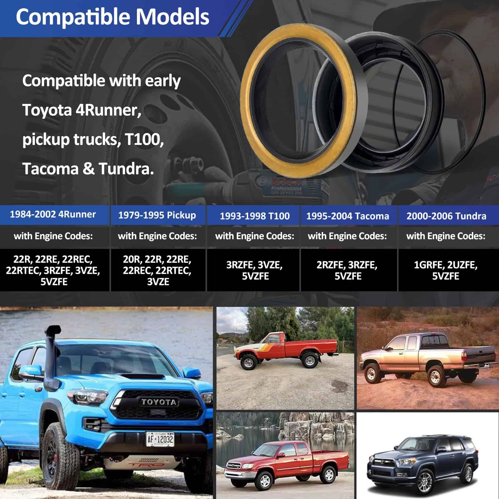 Kit de sellos para eje trasero de REPLACEMENTKITS.COM para - Imagen 3