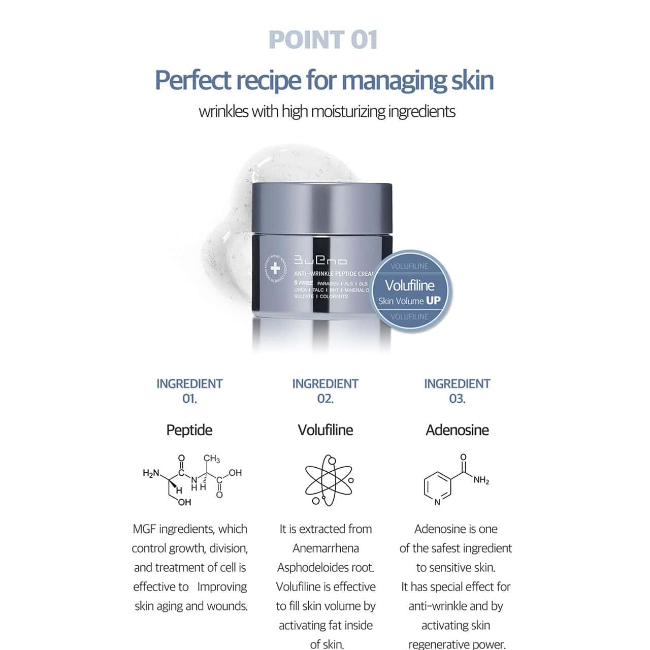 Crema Antiarrugas Bueno+ Fill-Up (2.82 oz.) - Imagen 6