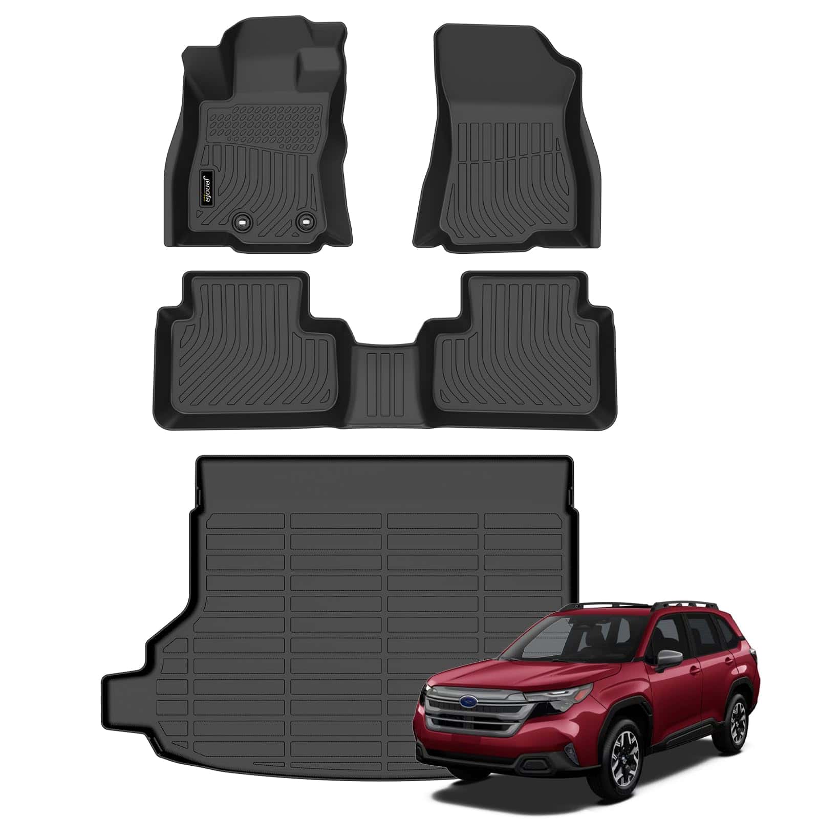 Tapetes de Piso para Autos y Forro de Carga para Subaru