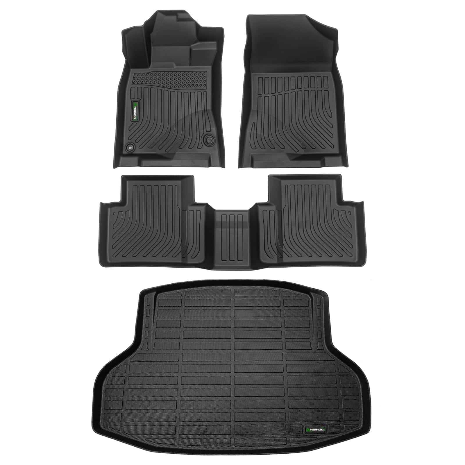 Juego de tapetes para piso y protector de maletero ANBINGO