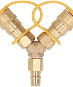 TMEEIHNSS 1/2 Pulgada Separador de Gas Natural en Y,
