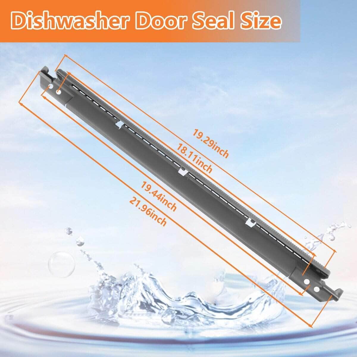 Sello de Puerta para Lavavajillas W10909089 Sello Inferior - Imagen 3